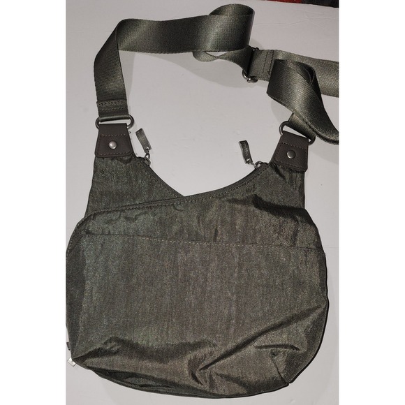 Baggallini Crossbody Bag Travel Purse Lightweight Shoulder Bag Olive Green - Picture 3 of 8